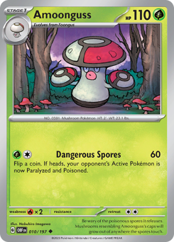 Pokemon Obsidian Flames Amoonguss - 10