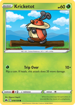 Pokemon Crown Zenith Kricketot - 10