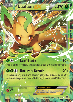 Pokemon Generations Leafeon-EX - 10