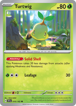 Pokemon Temporal Forces Turtwig - 10