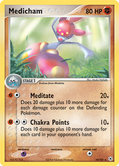 Pokemon Hidden Legends Medicham - 10