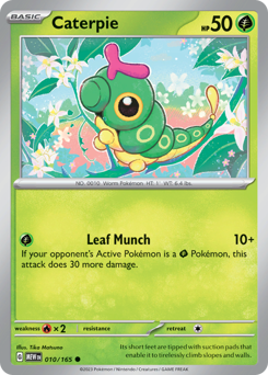 Pokemon 151 Caterpie - 10