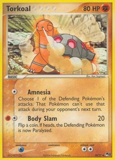 Pokemon POP Series 1 Torkoal - 10
