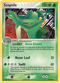 Pokemon Emerald Sceptile - 10