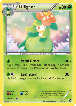 Pokemon Black & White Lilligant - 10