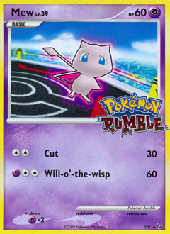 Pokemon Pokémon Rumble Mew - 10