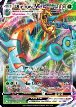 Pokemon Shining Fates Dhelmise VMAX - 10