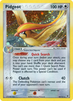 Pokemon FireRed & LeafGreen Pidgeot - 10
