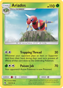Pokemon Lost Thunder Ariados - 10