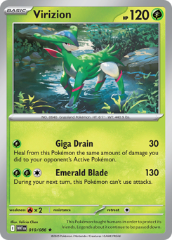 Pokemon White Flare Virizion - 10