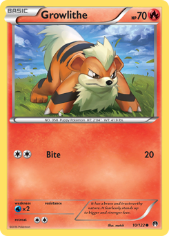 Pokemon BREAKpoint Growlithe - 10