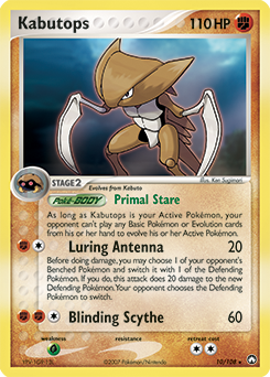 Pokemon Power Keepers Kabutops - 10