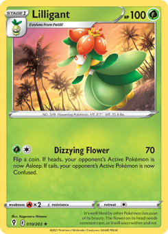 Pokemon Evolving Skies Lilligant - 10