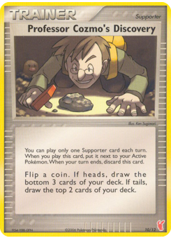 Pokemon EX Trainer Kit 2 Plusle Professor Cozmo's Discovery - 10