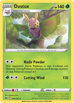 Pokemon Lost Origin Dustox - 10
