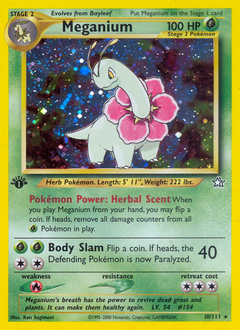 Pokemon Neo Genesis Meganium - 10