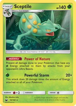 Pokemon Celestial Storm Sceptile - 10