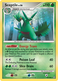 Pokemon Stormfront Sceptile - 10