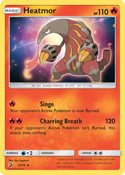 Pokemon Dragon Majesty Heatmor - 10
