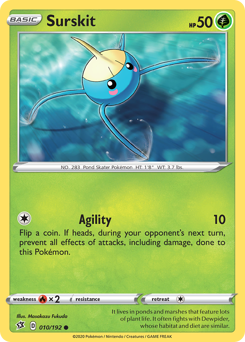 Pokemon Rebel Clash Surskit - 10