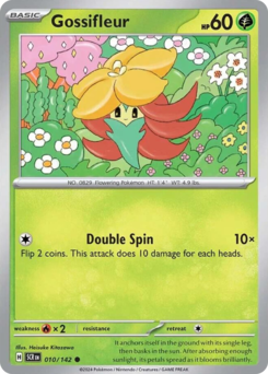 Pokemon Stellar Crown Gossifleur - 10