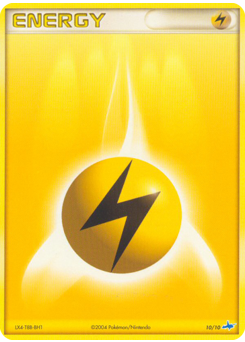 Pokemon EX Trainer Kit Latios Lightning Energy - 10