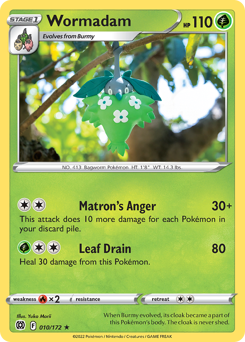 Pokemon Brilliant Stars Wormadam - 10