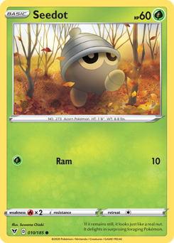 Pokemon Vivid Voltage Seedot - 10