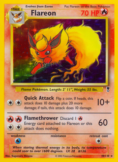Pokemon Legendary Collection Flareon - 10