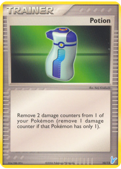 Pokemon EX Trainer Kit 2 Minun Potion - 10
