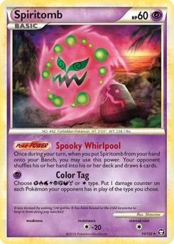 Pokemon HS—Triumphant Spiritomb - 10