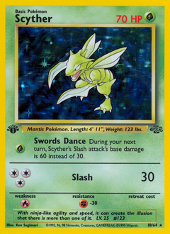 Pokemon Jungle Scyther - 10