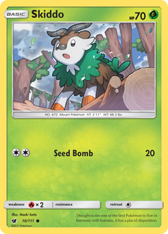 Pokemon Crimson Invasion Skiddo - 10