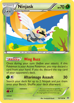 Pokemon Roaring Skies Ninjask - 10