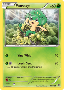 Pokemon XY Pansage - 10