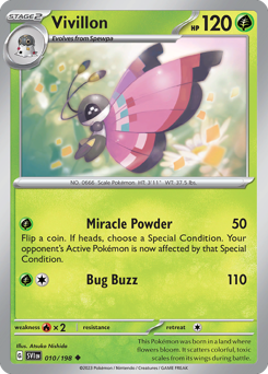 Pokemon Scarlet & Violet Vivillon - 10