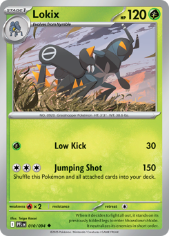 Pokemon Phantasmal Flames Lokix - 10