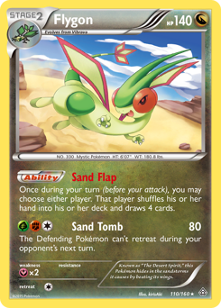 Pokemon Primal Clash Flygon - 110