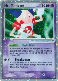 Pokemon FireRed & LeafGreen Mr. Mime ex - 110
