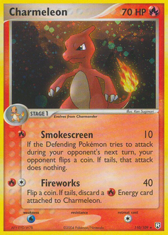 Pokemon Team Rocket Returns Charmeleon - 110