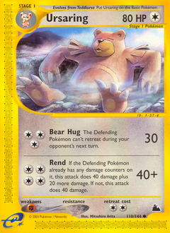 Pokemon Skyridge Ursaring - 110