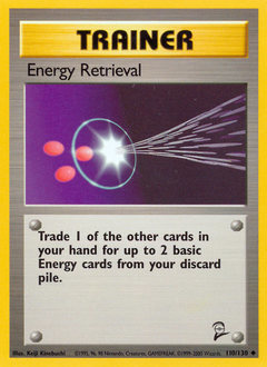 Pokemon Base Set 2 Energy Retrieval - 110