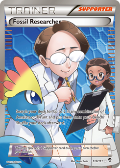 Pokemon Furious Fists Fossil Researcher - 110