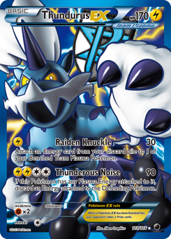 Pokemon Plasma Freeze Thundurus-EX - 110