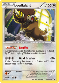 Pokemon Dragons Exalted Bouffalant - 110