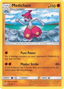 Pokemon Unified Minds Medicham - 110
