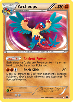 Pokemon Dark Explorers Archeops - 110