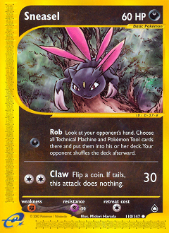 Pokemon Aquapolis Sneasel - 110