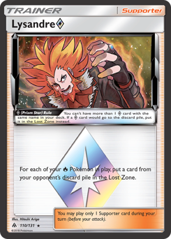 Pokemon Forbidden Light Lysandre ◇ - 110