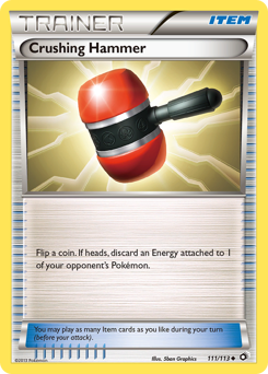 Pokemon Legendary Treasures Crushing Hammer - 111